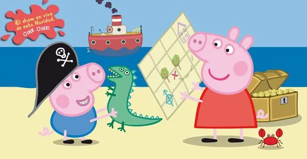 La búsqueda del tesoro', el nuevo espectáculo de Peppa Pig ... La búsqueda del tesoro', el nuevo espectáculo de Peppa Pig ...