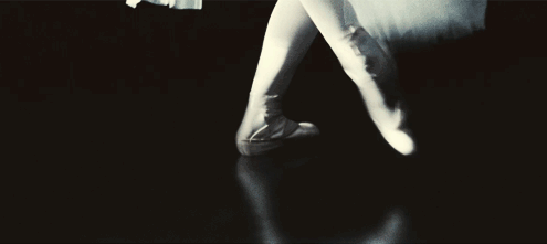 Pepa Sánchez: Estudios de puntas de ballet.