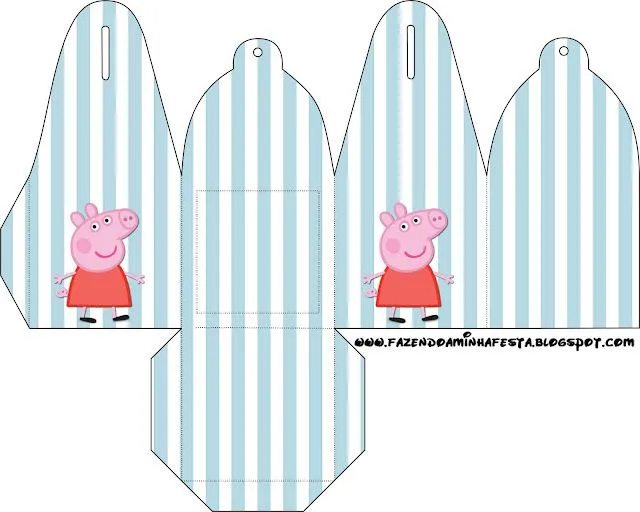 Peppa Pig: cajas para imprimir gratis. | Ideas y material gratis ...