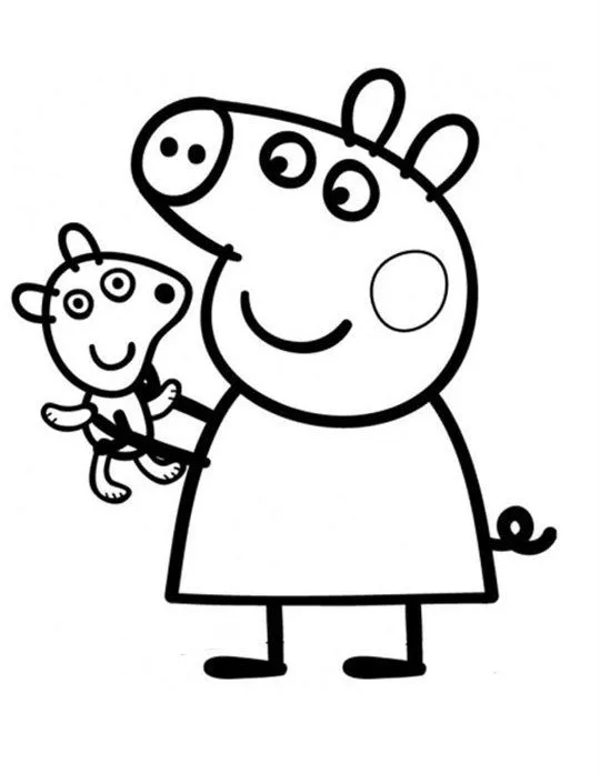 Peppa Pig para colorear