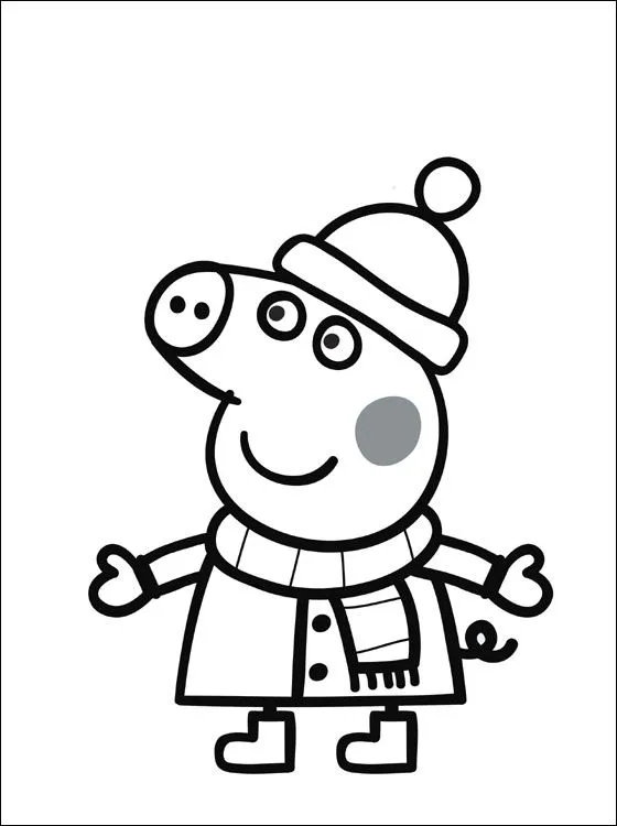 Peppa Pig para colorear