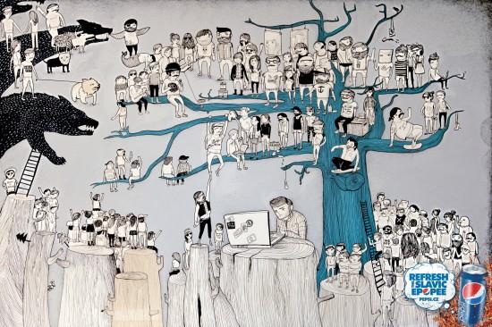 Pepsi: publicidad inspirada en Alfons Mucha - Paperblog