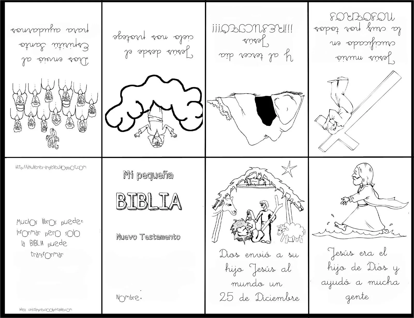 Mi pequeña Biblia (libritos para colorear y trabajar con nuestros alumnos).. Mi pequeña Biblia (libritos para colorear y trabajar con nuestros alumnos)..