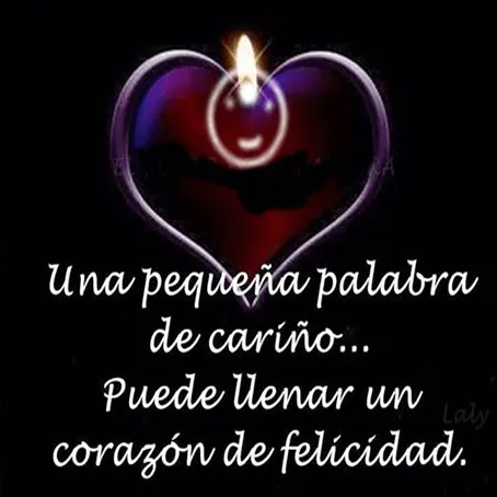 Una pequeña palabra de cariño .... | Cartas de amor y pasión Una pequeña palabra de cariño .... | Cartas de amor y pasión