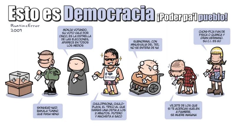 pequeñas cosas: ¿se puede vivir sin democracia?