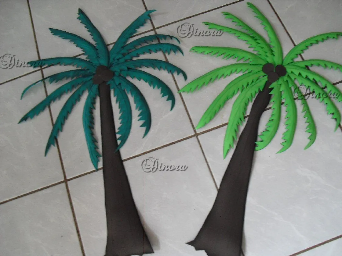 mis pequeñas manualidades: palmeras, arbol y florecitas. mis pequeñas manualidades: palmeras, arbol y florecitas.