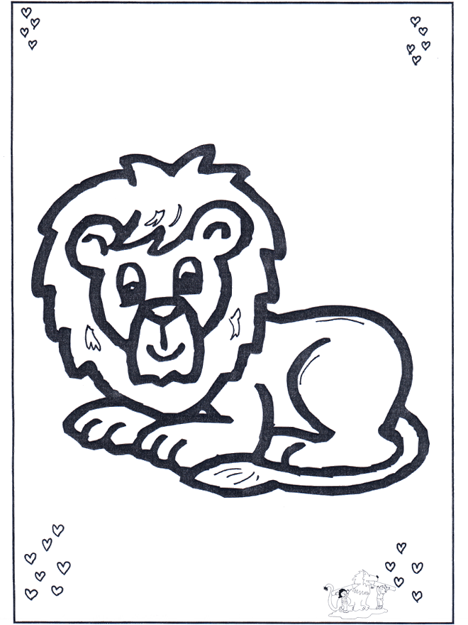 Dibujos.org / Dibujos Infantiles / Animales / Pequeño león Dibujos.org / Dibujos Infantiles / Animales / Pequeño león