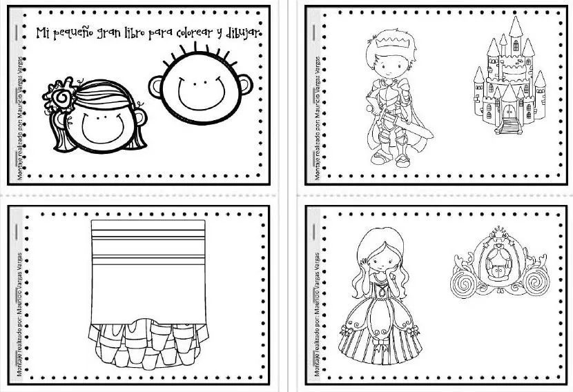 Mi pequeño gran libro para colorear y dibujar | Material Educativo Mi pequeño gran libro para colorear y dibujar | Material Educativo