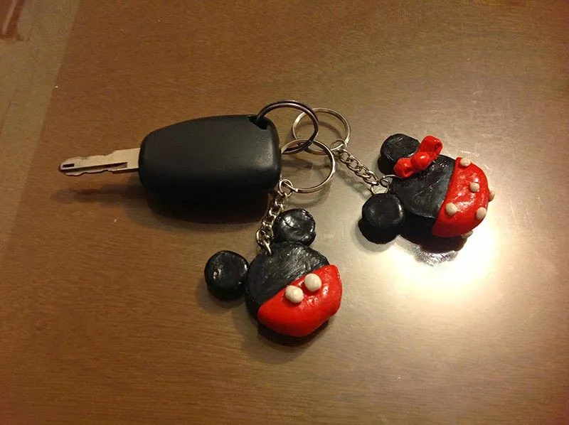 Mi pequeño mundo rosa ♥: Llaveros Mickey y Minnie Mouse ... Mi pequeño mundo rosa ♥: Llaveros Mickey y Minnie Mouse ...