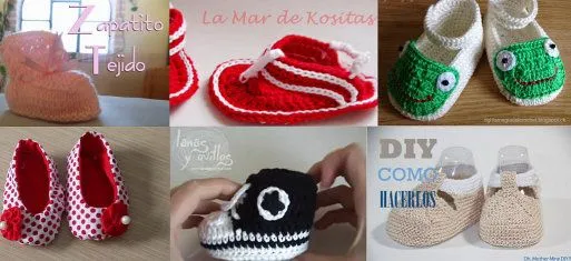 MI PEQUEÑO MUNDO: ZAPATITOS DE BEBÉ