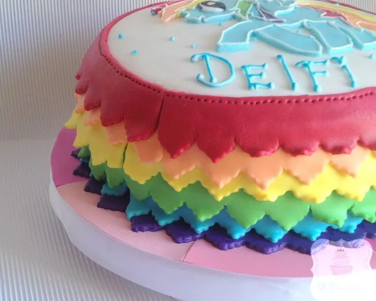 Mi Pequeño Pony - Rainbow Dash - Le Decopâtisserie | Tortas ... Mi Pequeño Pony - Rainbow Dash - Le Decopâtisserie | Tortas ...