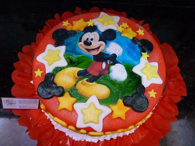 Tortas cuadradas de Mickey Mouse - Imagui