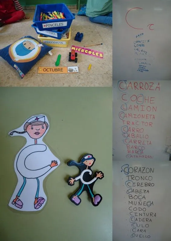 los peques del cole: La enfermera LA LETRA " los peques del cole: La enfermera LA LETRA "