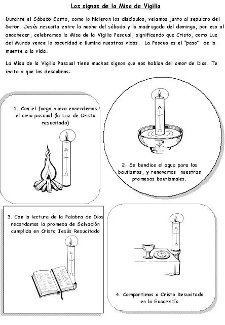 Mis puntadas preferidas: Cirio pascual