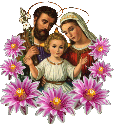 PEQUES Y PECAS...: IMAGENES CRISTIANAS: SAGRADA FAMILIA DE NAZARET.