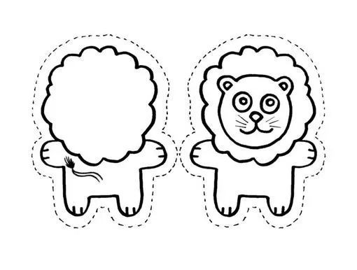Titeres de dedo para colorear - Imagui
