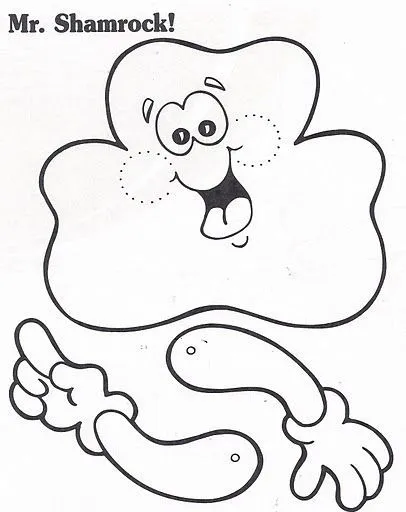 PEQUES Y PECAS...: TRÉBOL DE SAN PATRICIO PARA MONTAR: