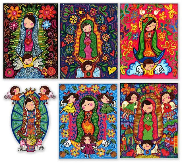 PEQUES Y PECAS...: VIRGENCITA DE GUADALUPE EN GIF.