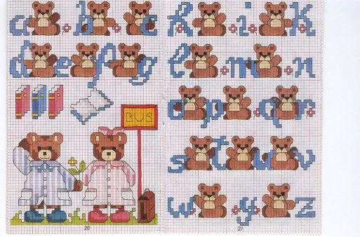 Para los peques... en punto de cruz (pág. 370) | Aprender ... Para los peques... en punto de cruz (pág. 370) | Aprender ...