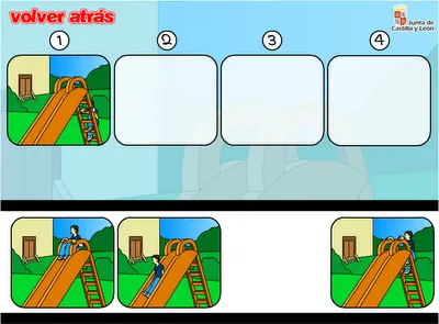 Para nuestros peques: Secuencias: ordena las escenas.