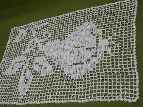 Pera Tejida para Mantel o Cortina Crochet parte 1 de 3 - YouTube Pera Tejida para Mantel o Cortina Crochet parte 1 de 3 - YouTube
