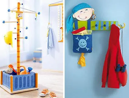 Percheros para habitaciones infantiles - Decoracion - EstiloPeques Percheros para habitaciones infantiles - Decoracion - EstiloPeques