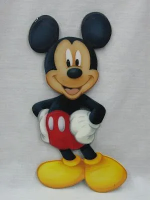 Percheros Y Porta Retratos: Porta Retratos Mickey Mouse