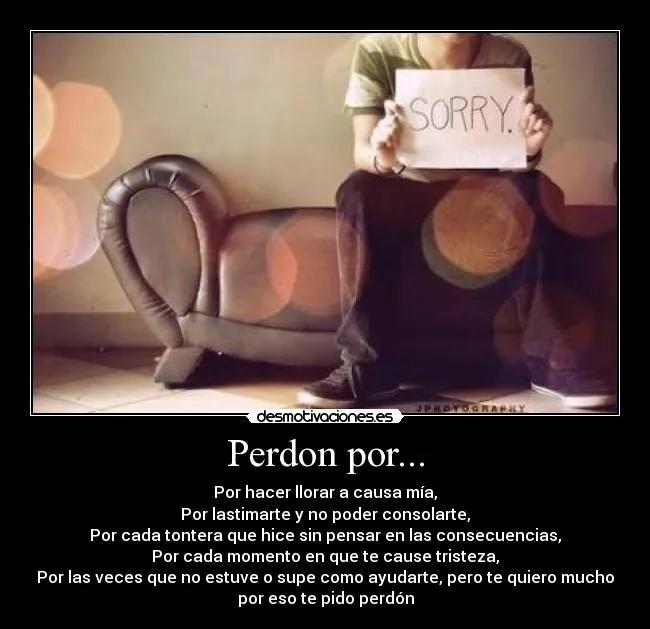 Perdon por... | Desmotivaciones