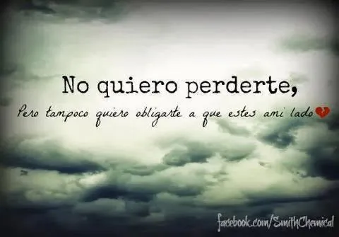 PERDONAME, NO QUIERO PERDERTE - Frases Chicas, Amor.