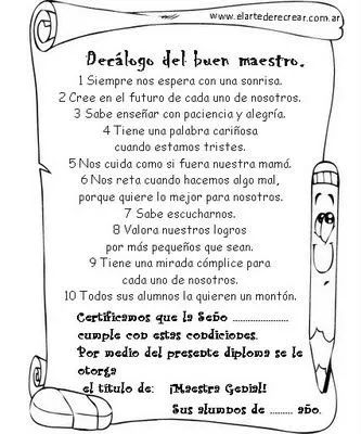 Pergamino para el dia de la madre - Imagui