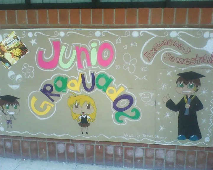 Periodico mural para graduación - Imagui