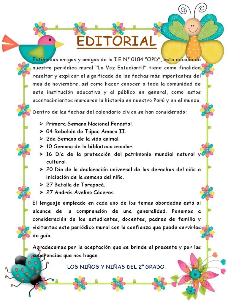 Periodico Mural Mes de Noviembre | PDF | Acoso cibernético | Perú Periodico Mural Mes de Noviembre | PDF | Acoso cibernético | Perú