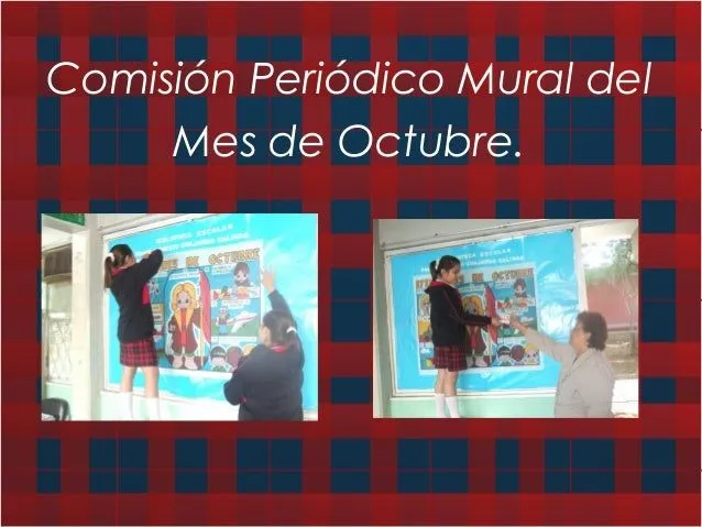 Periódico Mural del Mes de Octubre