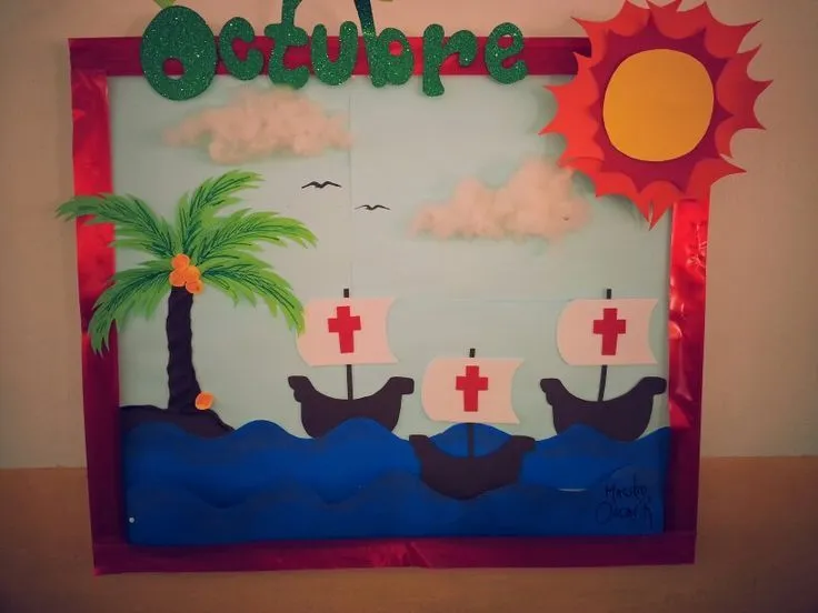 Octubre | Periódico mural | Pinterest