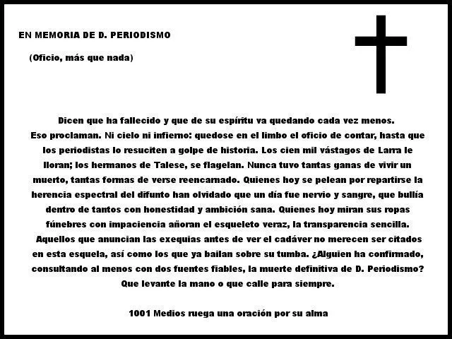 Periodismo | náufrago de arena