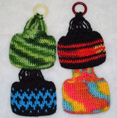 Monederos de crochet - Imagui
