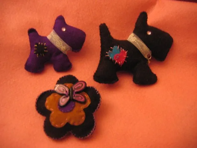 perritos scoty fieltro | Flickr - Photo Sharing!