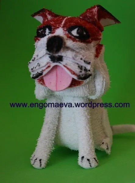 perro goma eva |