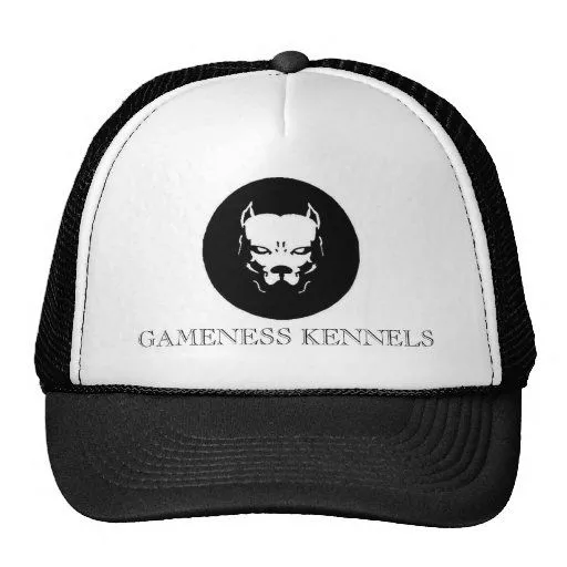 Perro del logotipo de Pitbull, PERRERAS del GAMENE Gorros | Zazzle