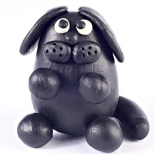 Cómo hacer un perro de plastilina - Ideas de plastilina para hacer ... Cómo hacer un perro de plastilina - Ideas de plastilina para hacer ...