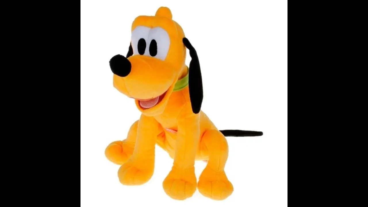 como hacer perro pluto en peluche - YouTube