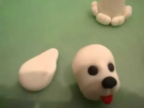 Perritos en porcelana fria paso a paso - Imagui