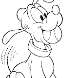 PERROS DISNEY PARA COLOREAR