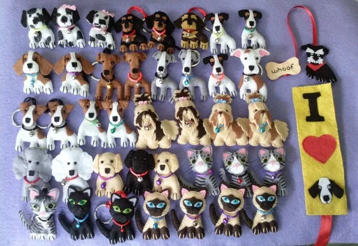Perros De Fieltro en Pinterest | Tutoriales Alfileteros Fieltro ... Perros De Fieltro en Pinterest | Tutoriales Alfileteros Fieltro ...
