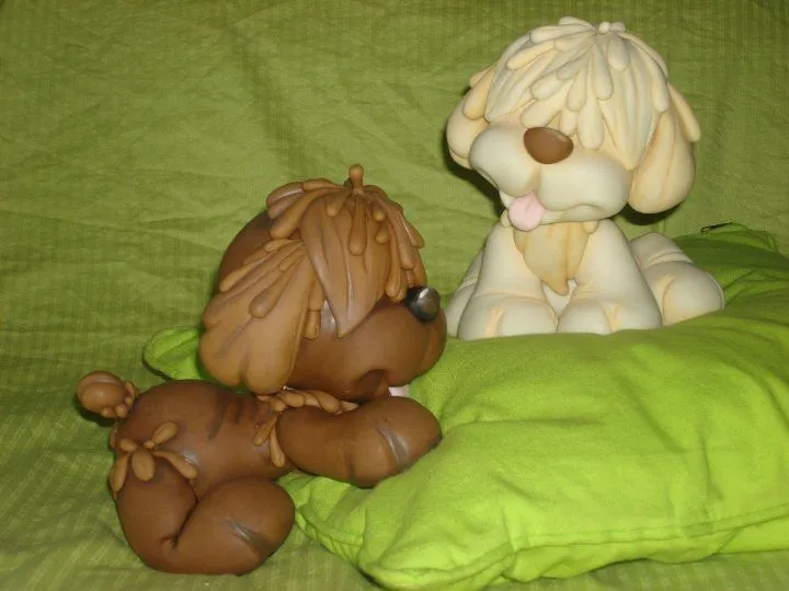 perros en porcelana fria | Figurines | Pinterest | Fondant Dog ... perros en porcelana fria | Figurines | Pinterest | Fondant Dog ...