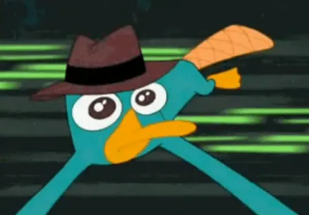 I love you Perry el ornitorrinco - Imagui