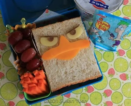 Sandwiches de Phineas y Ferb | MI MAMÁ TIENE UN BLOG Sandwiches de Phineas y Ferb | MI MAMÁ TIENE UN BLOG