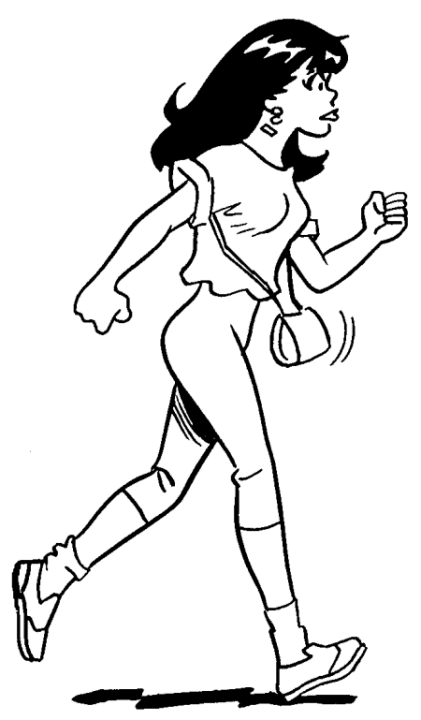 persona caminando Colouring Pages