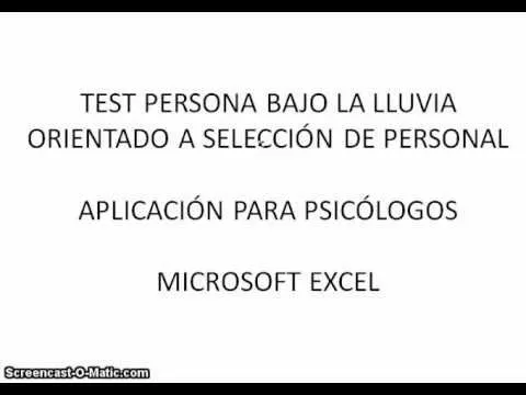 PERSONA BAJO LA LLUVIA - YouTube