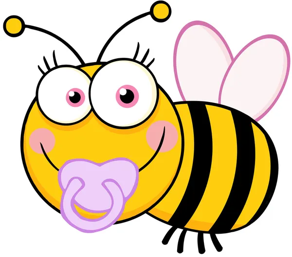 personaje de mascota de dibujos animados de bebé niña abeja — Foto ... personaje de mascota de dibujos animados de bebé niña abeja — Foto ...